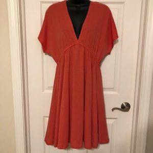 Mossimo Coral Cotton Dress